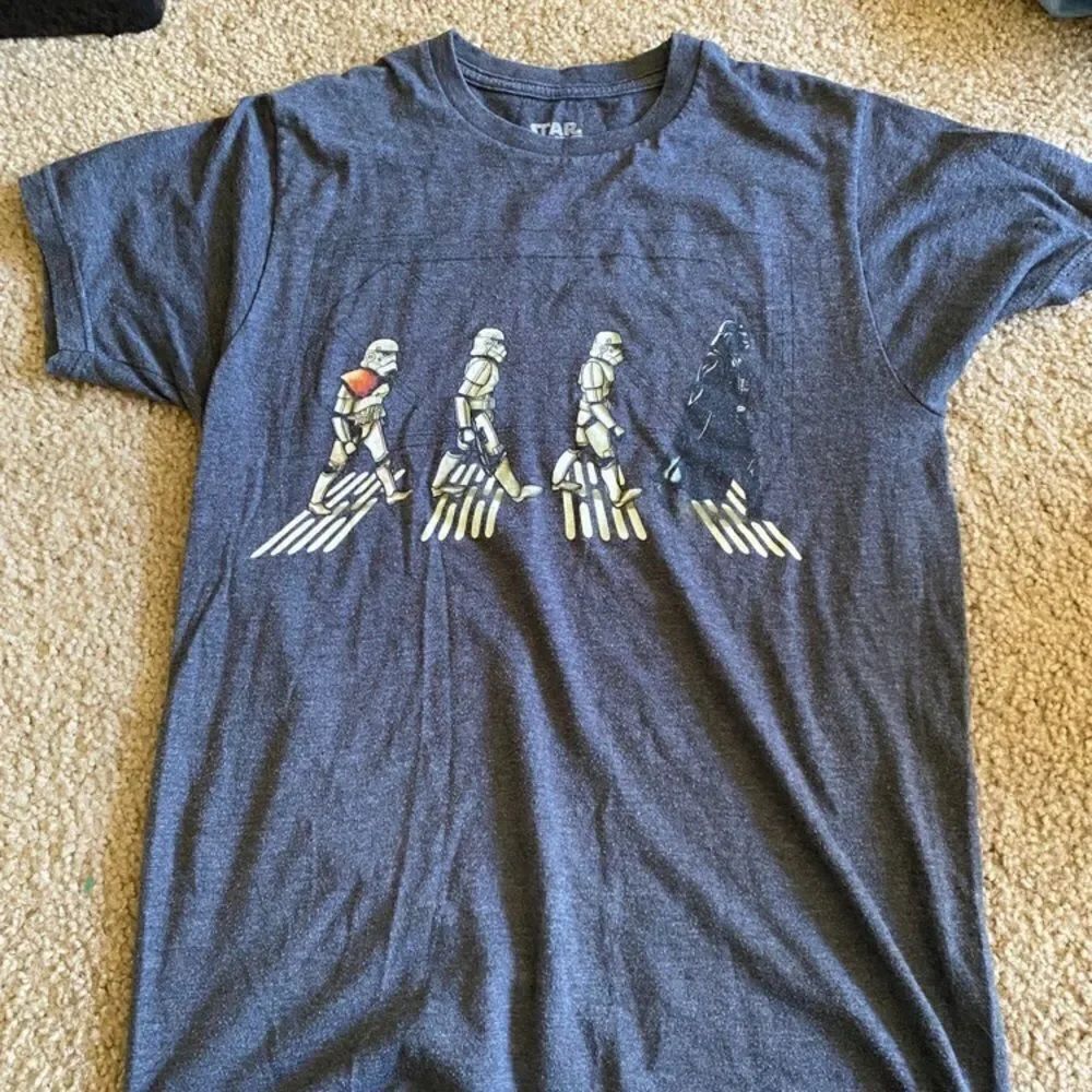 Mens Star Wars Abbey Road Beatles Style Tshirt